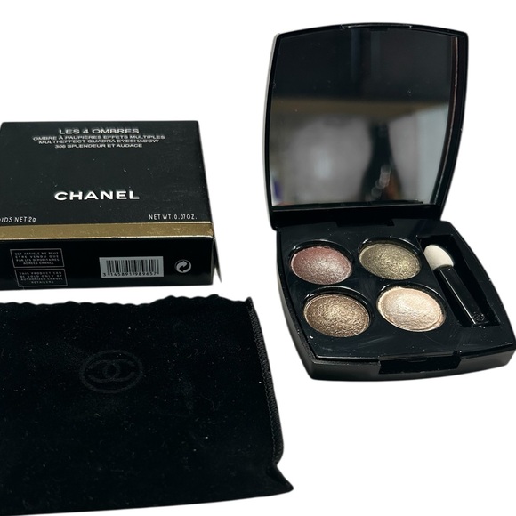 CHANEL Les 4 Ombres Multi-Effect Quadra Eyeshadow 306 Splendeur Et Audace - Picture 2 of 5